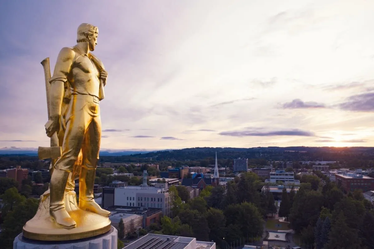 Salem, Oregon state capitol