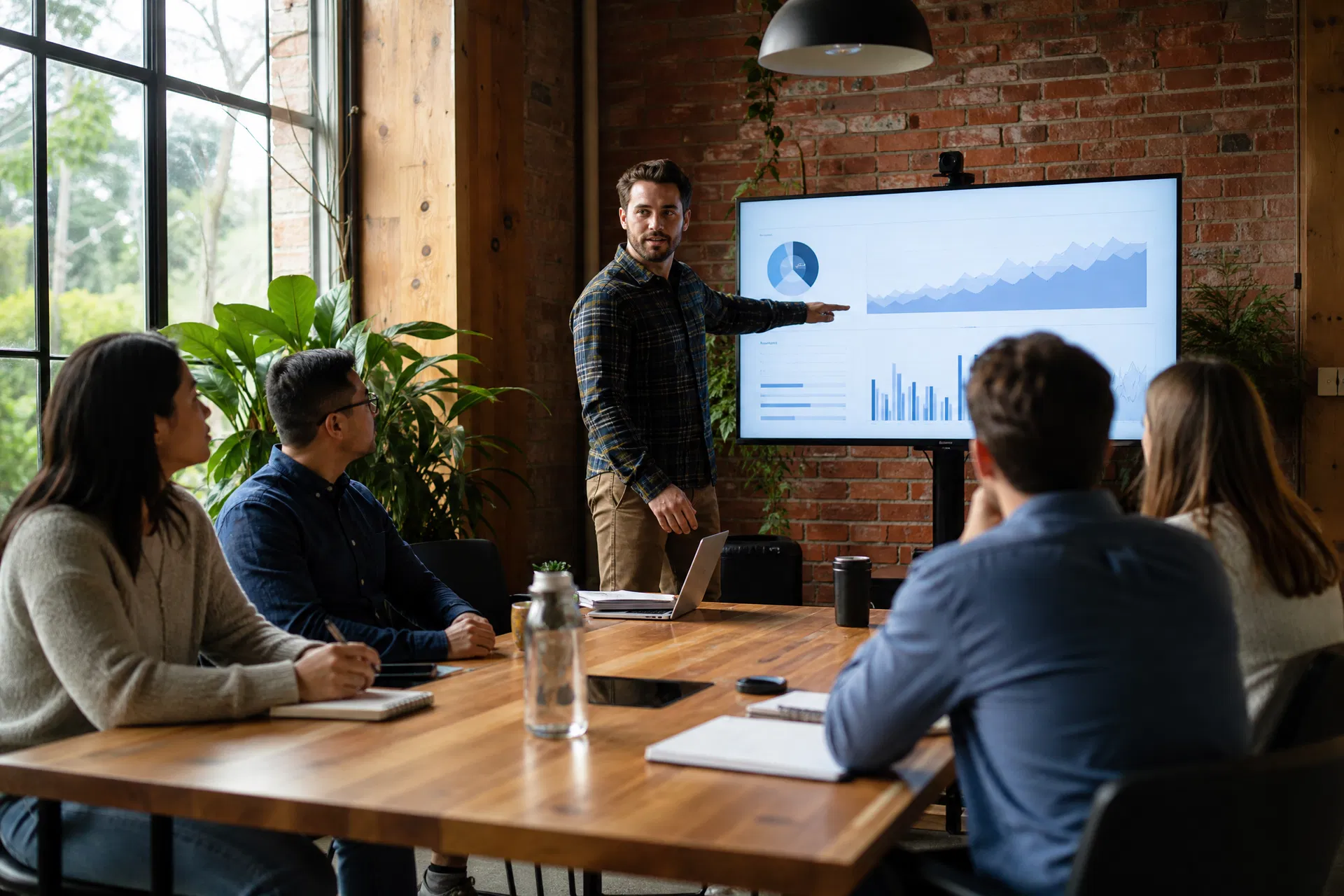 IT team providing managed services support